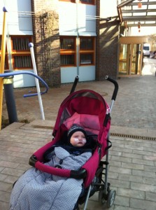 Nach 3 Tagen durften wir eine halbe Stunde an die frische Luft.