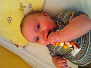 Der Tag, der Entlassung. Der kleine Neo ist wieder vollkommen hergestellt.