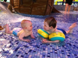 Und mit dem großen Bruder hat`s gleich doppelt soviel Spass gebracht!