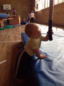 Und auch hoch hinaus möchte er...