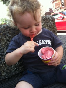 Und ein Eis gabs auch mal zwischendurch!